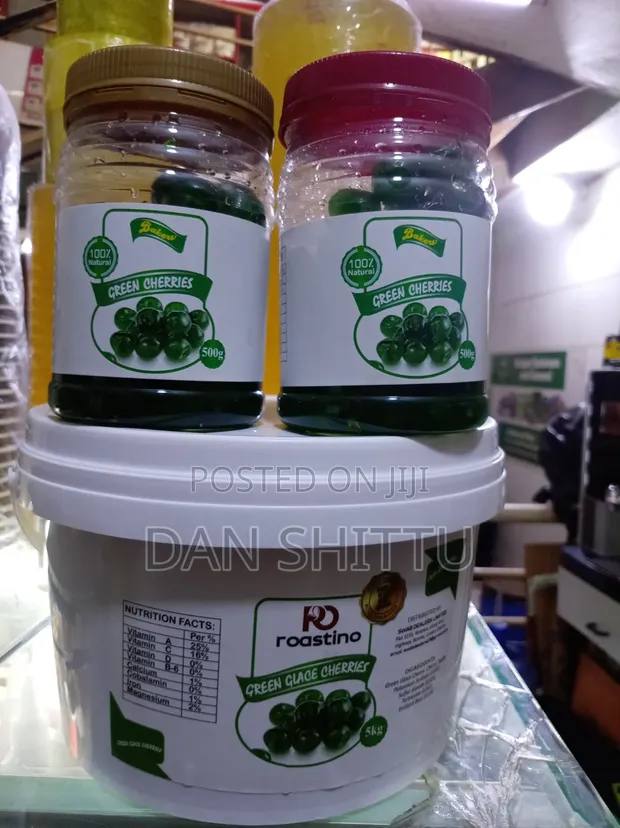 Green Cherries for Baking - 1