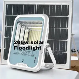 200W Solar Flood Light with Remote Control