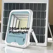 Ultra Bright 200W Solar LED Flood Light - IP66 Weatherproof - 2
