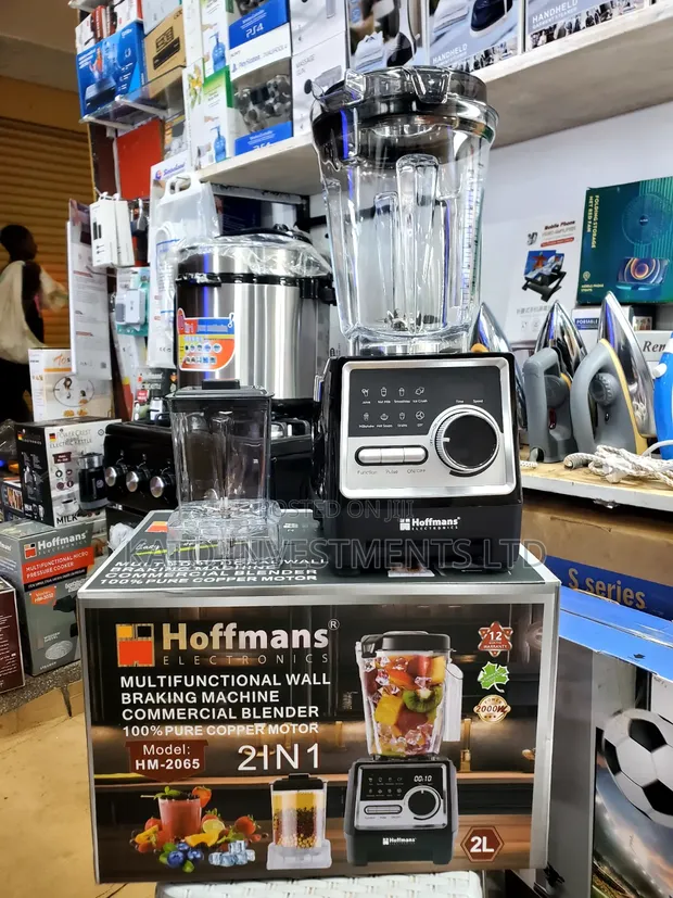 Hoffman Blender 200W 2L Commercial 2-in-1 - 1