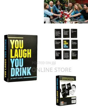 Games You Laugh You Drink - Try Not to Laugh Cards