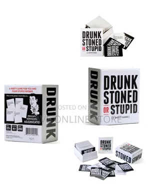 Drunk Stoned or Stupid Party Game