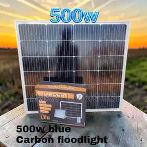 Blue Carbon 500W Solar Flood Light