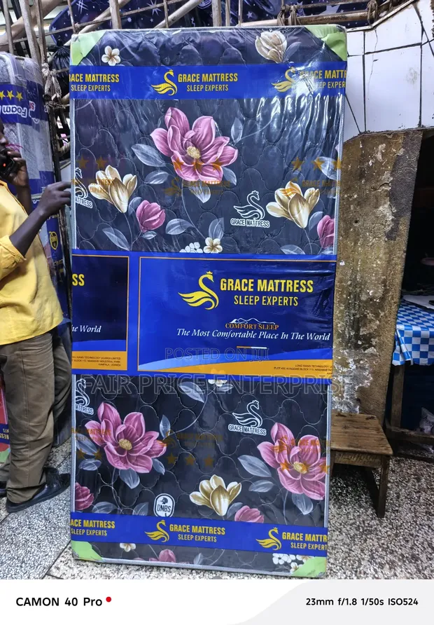 Dynasty Mattress Fiber Mattress High Density 3x6x6 Inches - 1