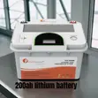 Felicity 2.56kWh 12V Lithium Battery - 200Ah - 2