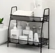 2-Tier Countertop Organizer - Black - 1