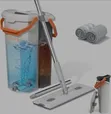 Hands-Free Flat Mop and Bucket Set - 2