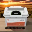 Heavy-Duty 200Ah 12V Felicity Lithium Battery for Backup Systems - 2