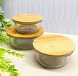 3pcs Glass Food Storage Containers - 2