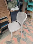 Gray Outdoor Polypropylene Chair - 2