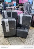 Quality Rubber Plastic Suitcases Full Set (4pcs) - 2