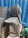 Brand New Plastic Mesh Back Chairs - 2
