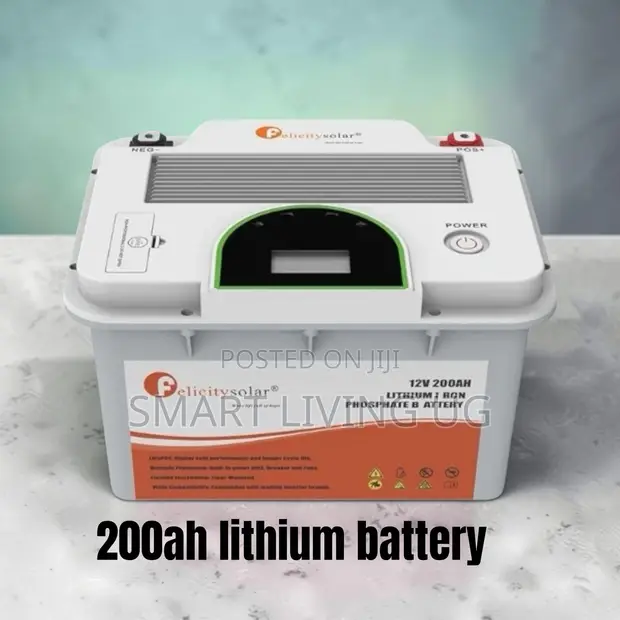 Felicity 200Ah Lithium Battery - Smart Solar Energy Storage - 1