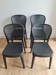 Honeycomb Back Plastic Chairs - 1