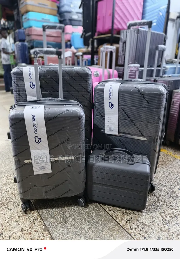 Goodpatner Plastic Suitcases Full Set - 4pcs - 1