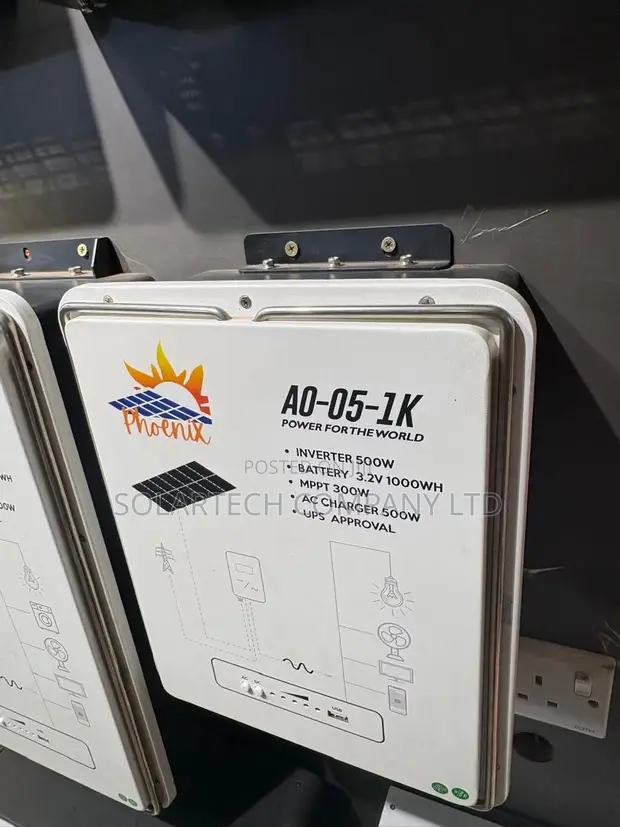 Phoenix 500W Pure Sine Wave Solar Energy Storage System - 1