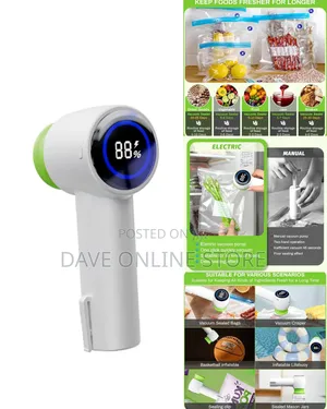 Handheld Electric Sealer & Vacuum Sealer for Mason Jars