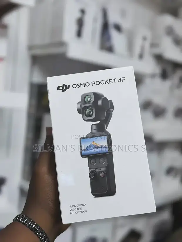 New DJI Osmo Pocket 4P Vlog Combo with Mic - 1