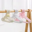 5pcs Beaded Hangers for Feminine Clothing - 2