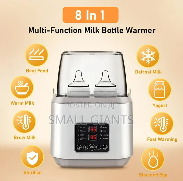 8-in-1 Fast Milk Warmer With Timer - 1