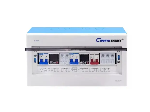Cworth Energy E-BOX AC Power Management Protection Unit, 220V, 63A - 1