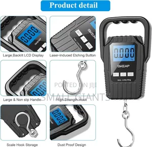 Digital Fish Scale Hanging Scale - 110lb/50kg