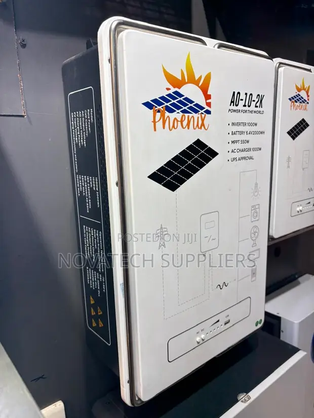Phoenix All-in-One Solar Inverter Battery System 1000W UPS - 1