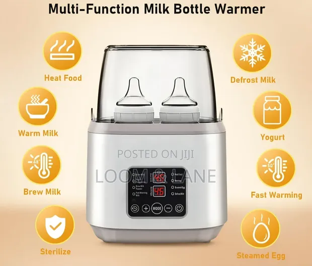 8-in-1 Fast Milk Warmer with Timer - 1