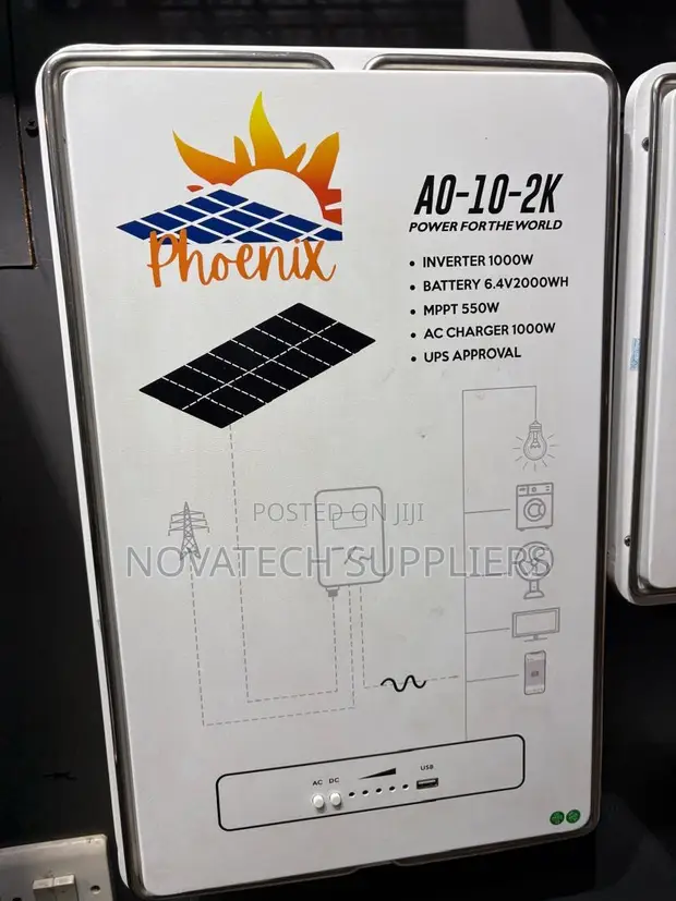 Phoenix A0-10- Off Grid Solar Power Solution 2kW 312Ah - 1