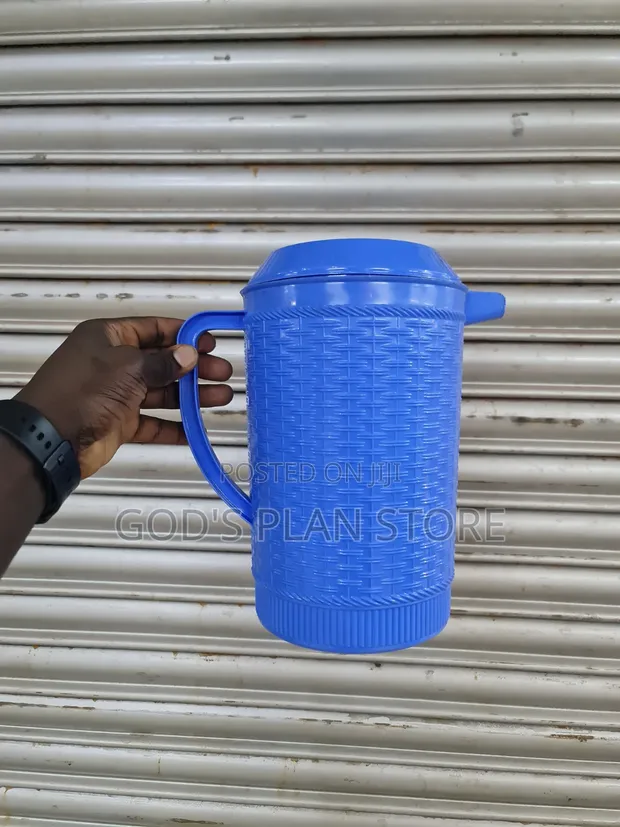 420L Blue Plastic Water Jug - 1