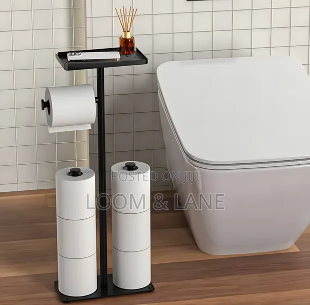 Freestanding Toilet Paper Holder - 1