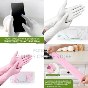 30pcs Disposable Nitrile Cleaning Gloves BPA Free
