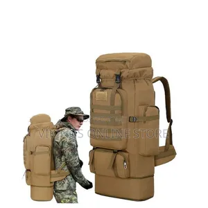 Tactical Backpack 85L Large Capacity Camping Hiking Assault Pack