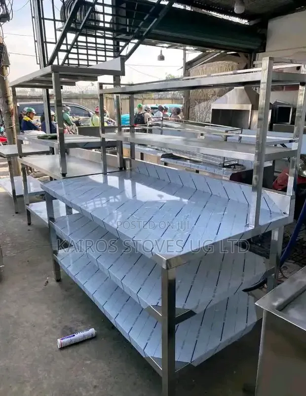 Stainless Steel Fabricated Working Table - 1