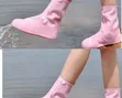 37 Waterproof Rain Shoe Covers - Reusable, Foldable, Non-Slip Ankle Boots - 1