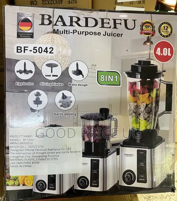 BARDEFU Multi-Purpose Juicer and Blender (BF-5042) - 1