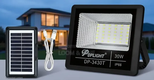 DPLIGHT DP-3430T Solar Floodlight - 1