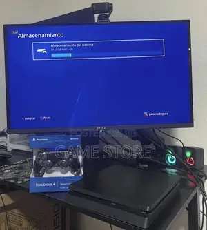 PS4 Slim Console - Excellent Condition