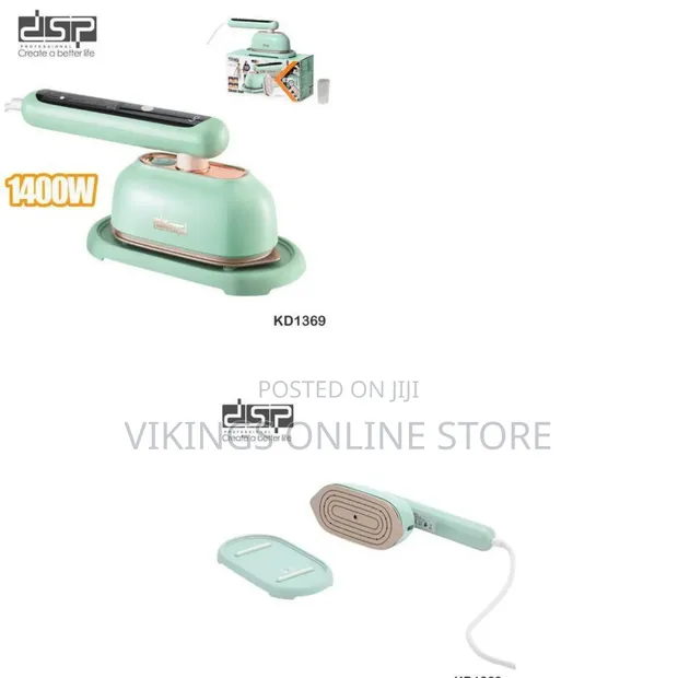 1400W Professional 2-in-1 Handheld Steam Iron - 1