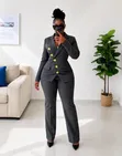 Ladies Suit: Blazer & Trousers - 1