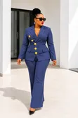 Ladies Suit: Blazer & Trousers - 4