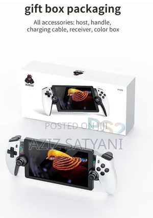 M28 Retro Handheld Game Console, 7.1" HD Screen, 128GB