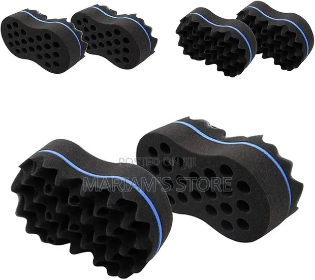 Magic Twist Sponges for Curls, Waves, or Dreads - 1