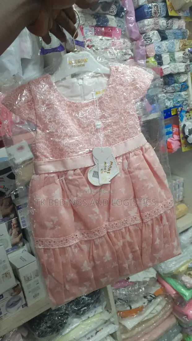 Baby Dress with Elastic Pants (3-12 Months) - 1