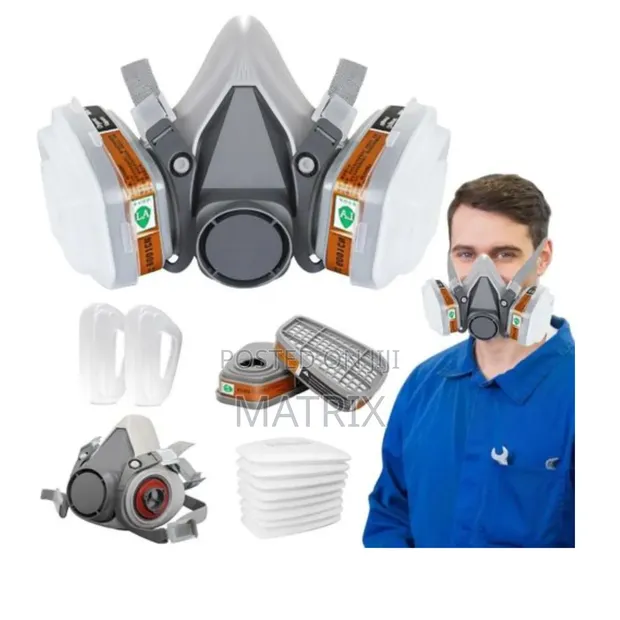 Half Face Respirator Mask for Dust and Chemical Protection - 1