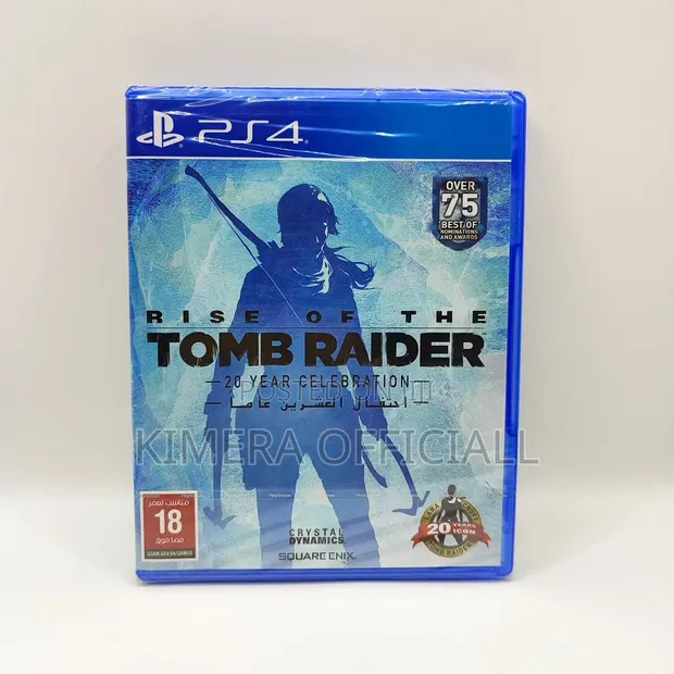 Rise of the Tomb Raider Game CD for PS4 - 1