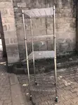 UK Used Chrome Wire Shelving Unit - 3