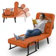 Convertible Recliner Chair Bed - 5 Position Adjustable - 3