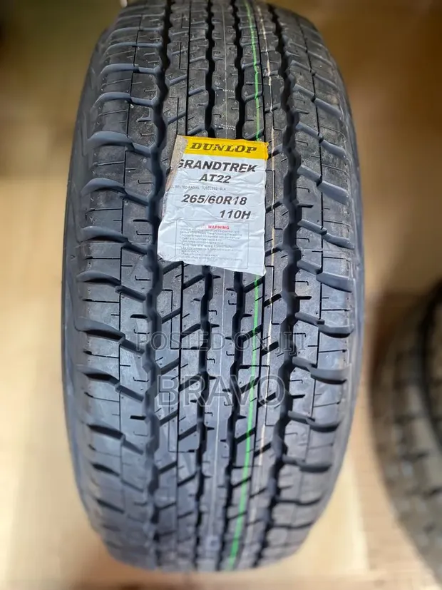 265/60R18 Dunlop AT22 Tires - Brand New - 1