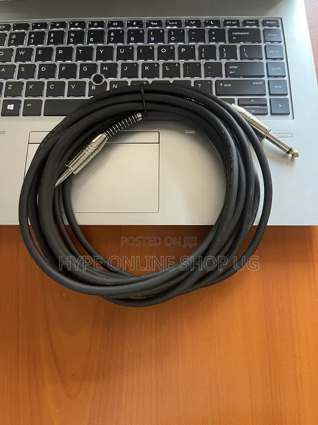 Brand New Electric Guitar Connecting Cable (5m) - 1